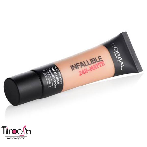 کرم پودر مات لورال مدل Loreal infallible