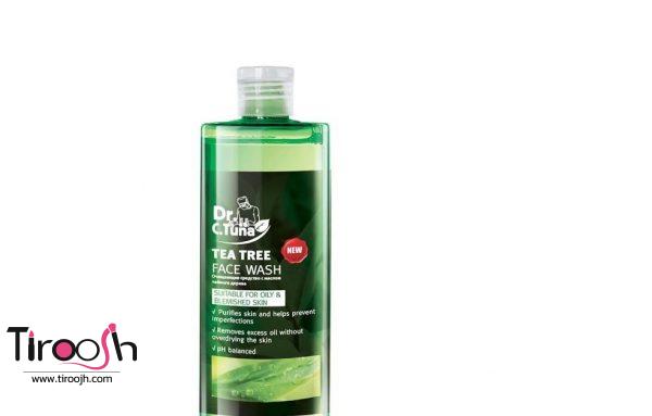 ژل شستشوی تی تری فارماسی tea tree پوست چرب جوش دار