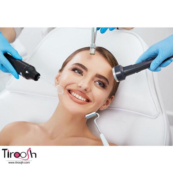 از بین بردن جای جوش