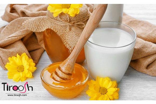 شیر برای رفع لک صورت