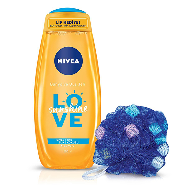 شامپو بدن نیوا مدل sunshine love حجم 500 میل