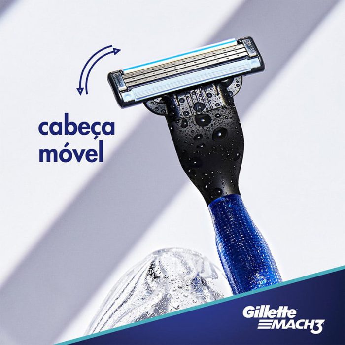 ژیلت مچ تری چمپیون لیگ + 3 عدد سری یدک | gillette mach3
