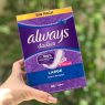 نوار بهداشتی آلویز لارج 46 عددی مدل extra protect