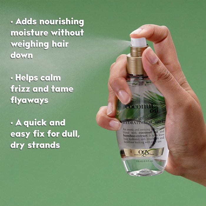 اسپری مو نارگیل اوجی ایکس ogx Coconut Oil spray