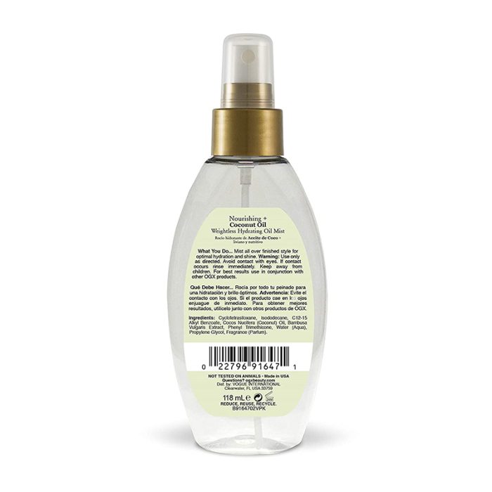 اسپری مو نارگیل اوجی ایکس ogx Coconut Oil spray