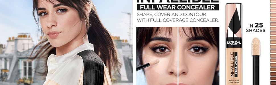 کانسیلر 24 ساعته لورال اینفالیبل l’oreal infallible
