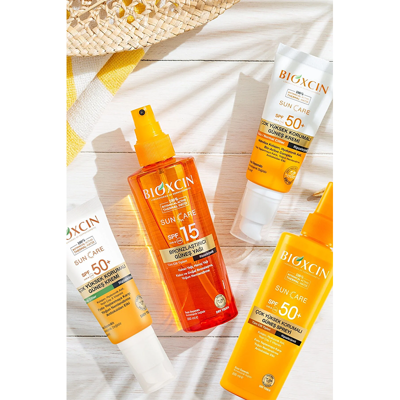 کرم ضد آفتاب بیرنگ پوست چرب بیوکسین +SPF50