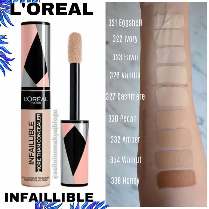 کانسیلر 24 ساعته لورال اینفالیبل l’oreal infallible