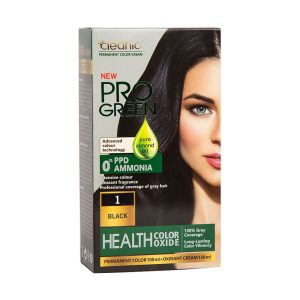 کیت رنگ موی طبیعی بدون آمونیاک زنانه 1.0 کلینیک