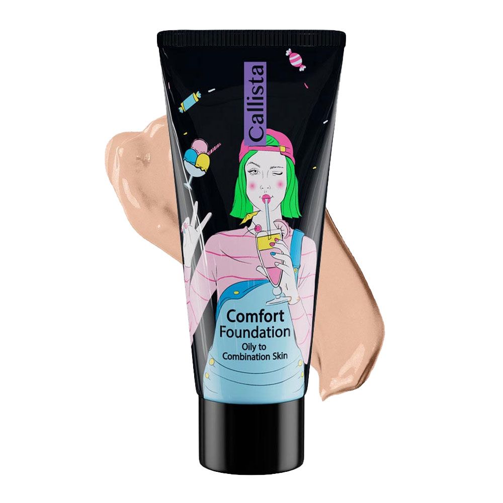 کرم پودر تیوپی کامفورت L01 کالیستا