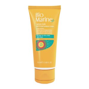 ضد آفتاب بژ روشن ضدچروک پوست معمولی و خشک SPF50 بایومارین