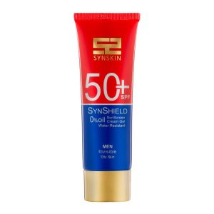 ژل ضد آفتاب آقایان فاقد چربی ساین شیلد +SPF50 ساین اسکین