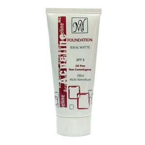 کرم پودر فاقد چربی آکنه لاین SPF8 تیوبی A01 - بژ روشن مای