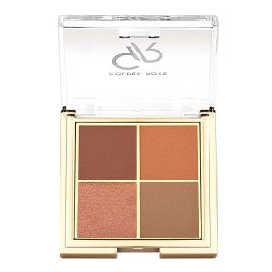پالت سایه 05 گلدن رز Golden Rose Quattro Eyeshadow Palette 4 Color 05 Red Brick