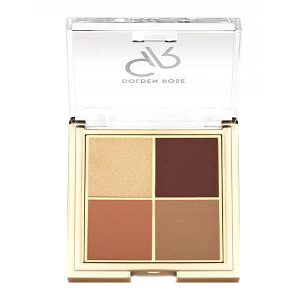 پالت سایه 06 گلدن رز Golden Rose Quattro Eyeshadow Palette 4 Color 06 Sunset Date