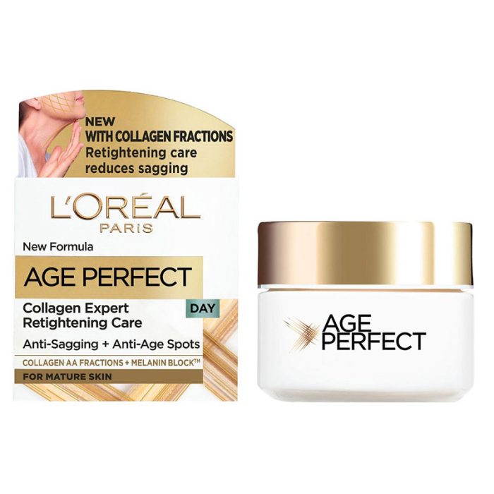 کرم روز ضد چروک بالای 50 سال Age Perfect لورال 50ml