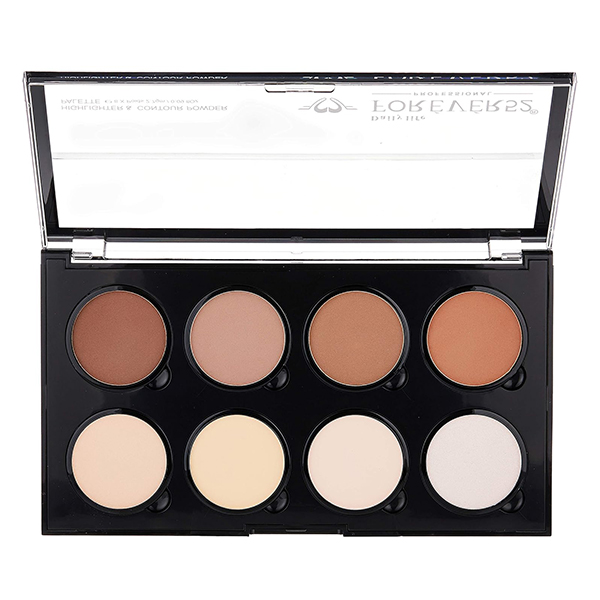 پالت کانتور و هایلایتر پودری فوراور 52 Forever52 Highlighter Contour Powder Palette