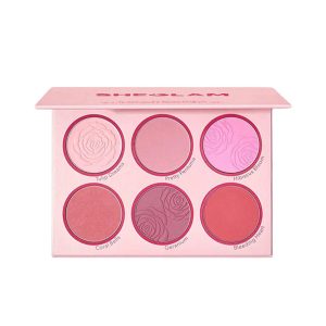 پالت رژگونه 6 رنگ شیگلم Sheglam Floral Flush Blush Palette