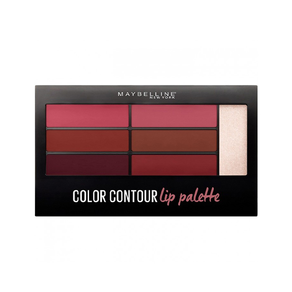 پالت رژ لب 7 رنگ میبلین Maybelline Lip palette