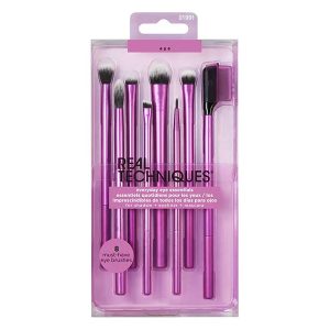 ست 8 عددی براش چشم ابرو ریل تکنیک Real Techniques Everyday Eye Essentials Makeup Brush Kit