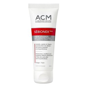کرم ضد جوش و ضد لک سبیونکس تریو ای سی ام ACM Sebionex Trio Anti Imperfection Soothing Cream 40Ml
