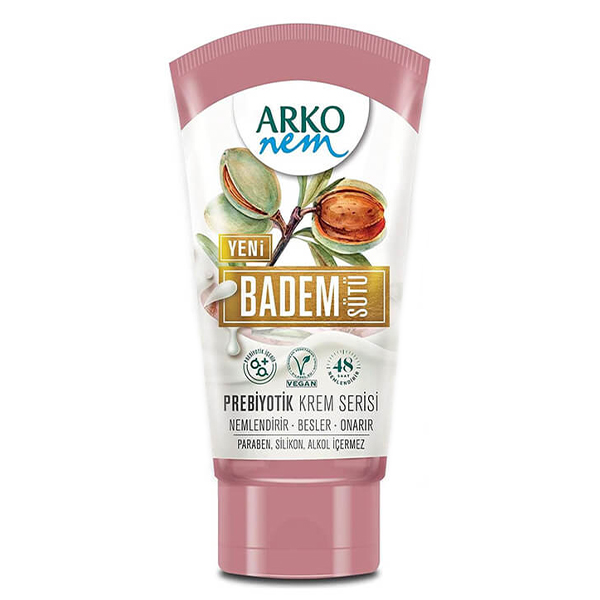 کرم مرطوب کننده بادام آرکو Arko Nem Almond Hand Cream 60Ml