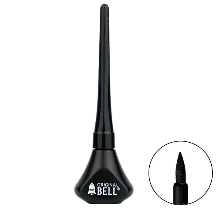 خط چشم ماژیکی کوزه ای بل Bell Eyeliner Deep Liner Carbon Black Waterproof