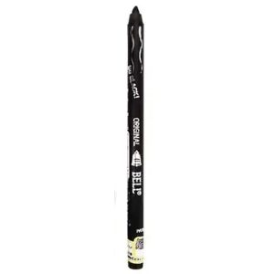 مداد چشم شمعی بدنه مشکی سو بلک بل BELL eyeliner pencil so black 24h