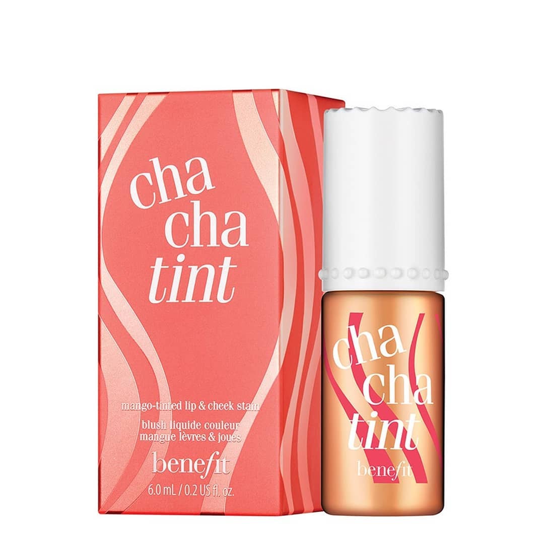 تینت رژ لب و گونه بنفیت رنگ چا چا حجم ۶میل BENEFIT COSMETIC CHA CHA LIP&CHEEK TINT