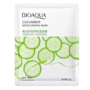 ماسک ورقه ای خیار بیوآکوا Bioaqua Cucumber Moisturizing Mask
