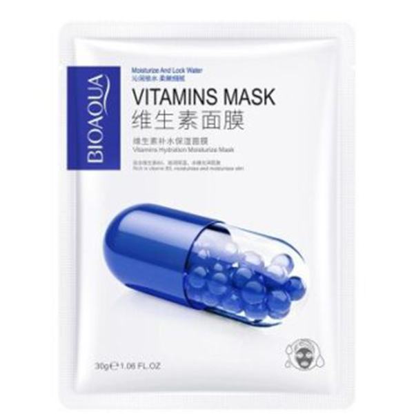 ماسک ورقه ای ویتامین بیوآکوا Bioaqua Vitamins Facial Mask
