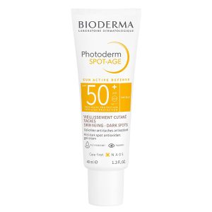ضد آفتاب بی رنگ ضد لک اسپات بایودرما Bioderma Photoderm Spot-Age Dry Touch Sunscreen Spf 50