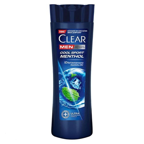 شامپو مردانه ضد شوره نعنا کلیر Clear Men Cool Sport Menthol 350Ml