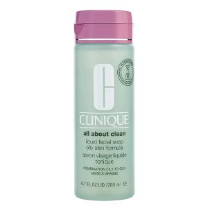 صابون مایع شوینده پوست چرب کلینیک Clinique All About Clean Liquid Facial Soap 200Ml