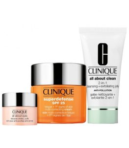 پک مراقبتی جوان ساز کلینیک Clinique Skin School Fatigue Set
