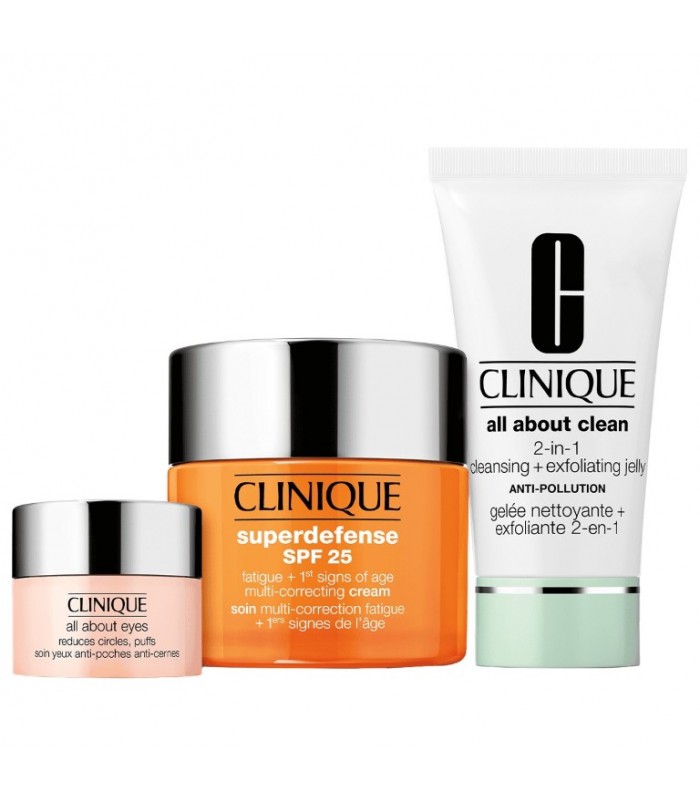 پک مراقبتی جوان ساز کلینیک Clinique Skin School Fatigue Set