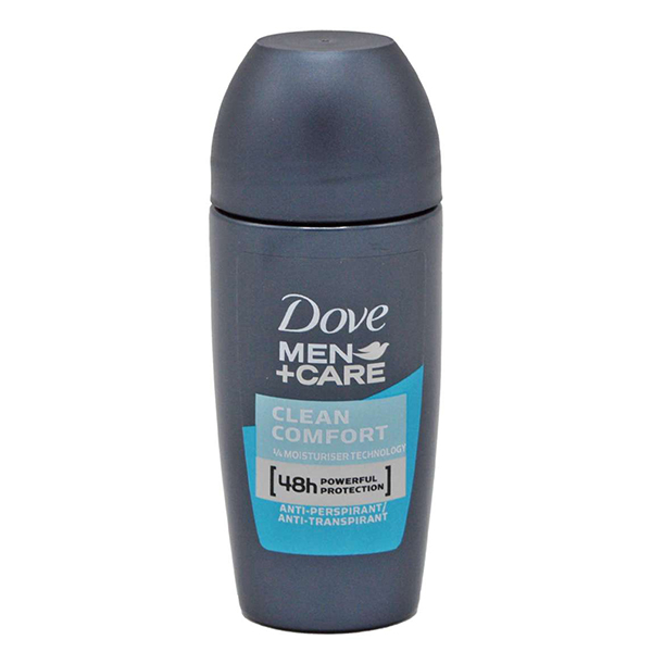 مام رول مردانه کلین کامفورت داو Dove Clean Comfort Deodorant Roll 50Ml