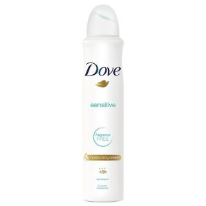 اسپری ضد تعریق زنانه ضد حساسیت داو Dove For Sensitive Skin Body Spray 200Ml