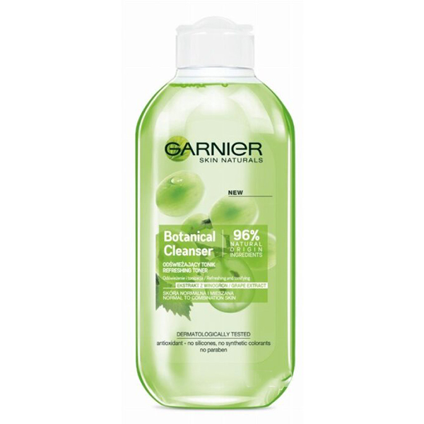 تونر پوست نرمال تا مختلط عصاره انگور گارنیر Garnier Grape Tonik