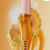 روغن لب عسل گیسو رنگ گلدن شیمر گلو با طعم عسل فولسایز اصل اروپایی GISOU New: Honey Infused Lip Oil Golden Shimmer Glow
