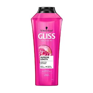 شامپو ترمیم کننده موهای بلند گلیس Gliss Supreme Length Shampoo 500 Ml