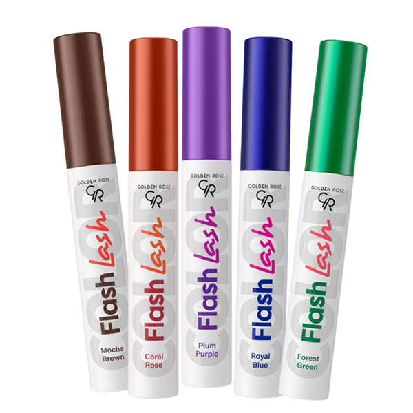 ریمل رنگی فلش لش گلدن رز Golden Rose Flash Lash Colored Mascara