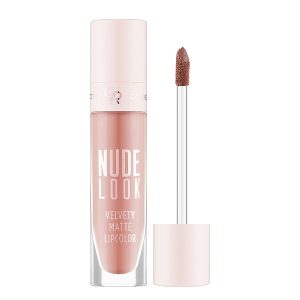 رژ لب مایع نود لوک گلدن رز Golden Rose Nude Look Liquid Matte Lipstick