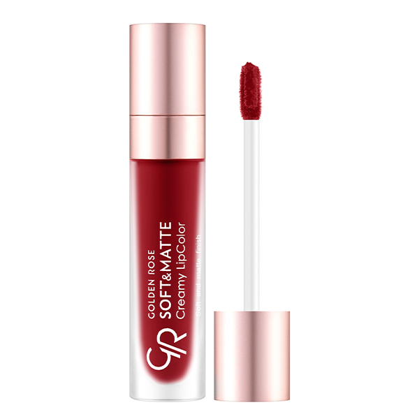 رژ لب کرمی سافت گلدن رز Golden Rose Soft & Matte Creamy Lip Color