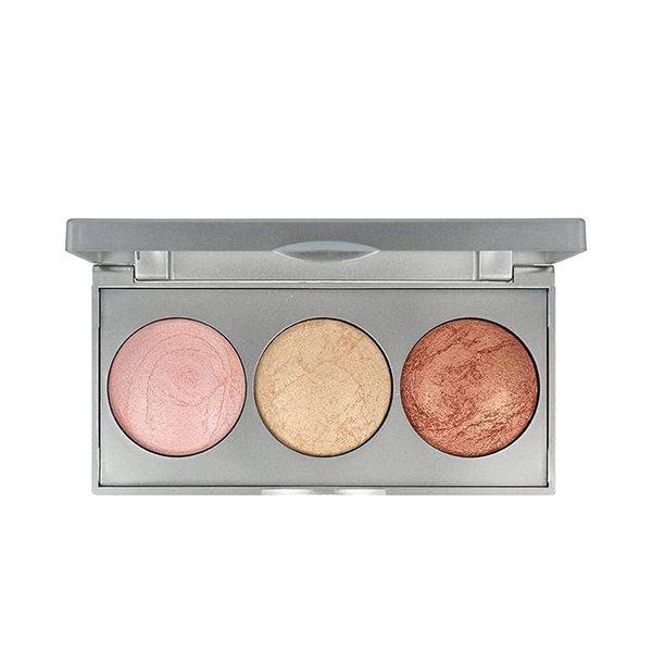 پالت هایلایتر استروبینگ گلدن رز golden rose strobing highlighter palette