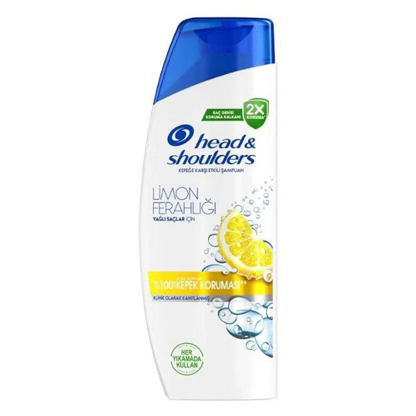 شامپو ضد شوره لیمو موهای چرب هد اند شولدرز Head & Shoulders 2 in 1 Limon Ferahligi Shampoo 330Ml