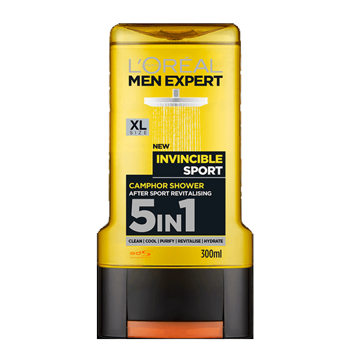 شامپو سر، صورت و بدن INVINCIBLE SPORT لورال