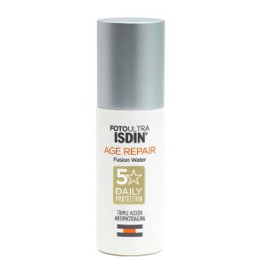 ضد آفتاب بیرنگ ضد چروک ایزدین Isdin Fotoultra Age Repair Spf 50