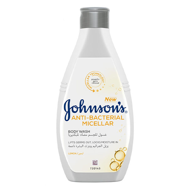 شامپو بدن آنتی باکتریال لیمو جانسون Johnson Anti Bacterial Micella 250Ml
