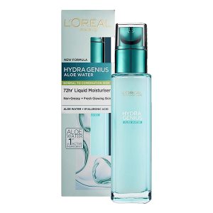 سرم آبرسان پوست چرب و مختلط لورال Loreal Hydra Genius Moisturiser Combination Skin 70Ml